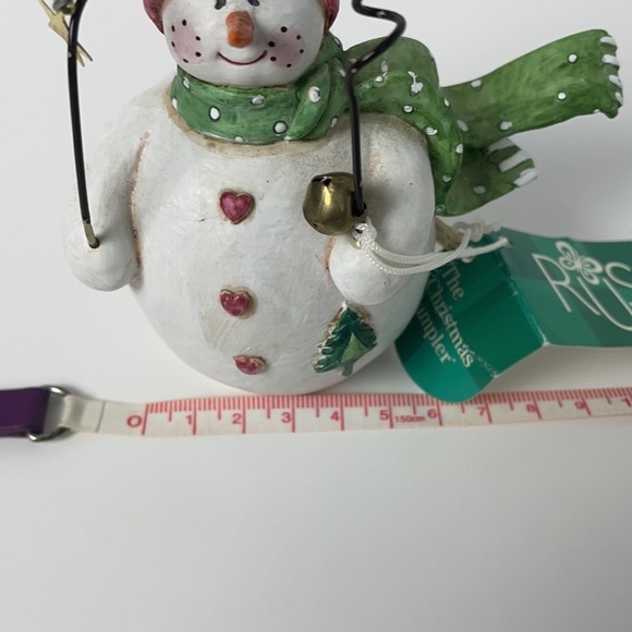 Christmas Sampler Snowman by Russ Tags Attached - Picture 12 of 12